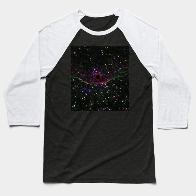 Black Panther Art - Glowing Edges 12 Baseball T-Shirt by The Black Panther